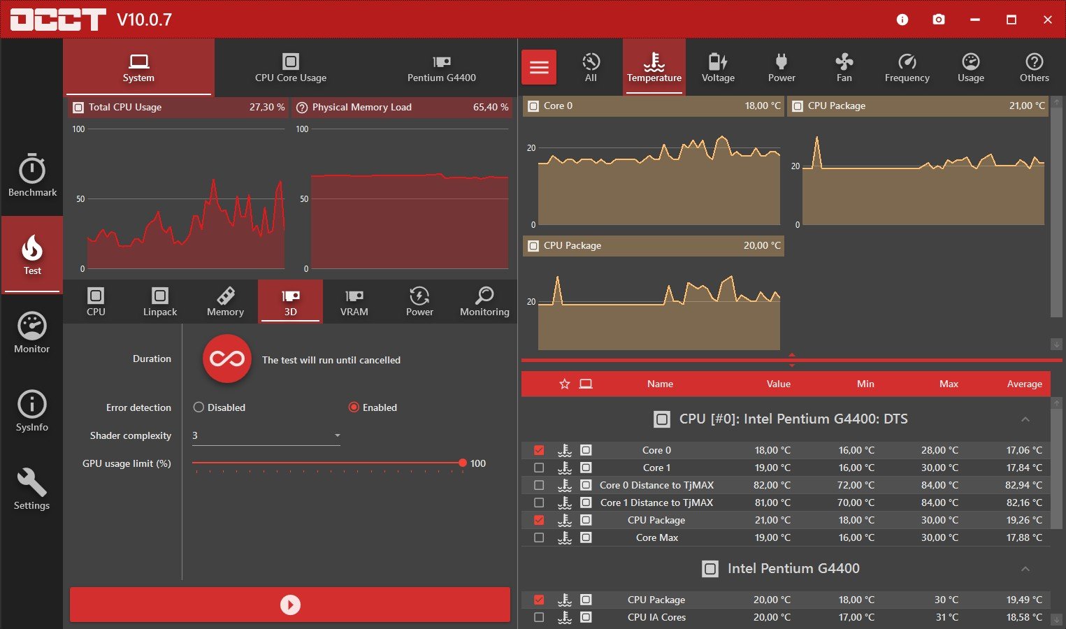 OCCT'de 3D testi