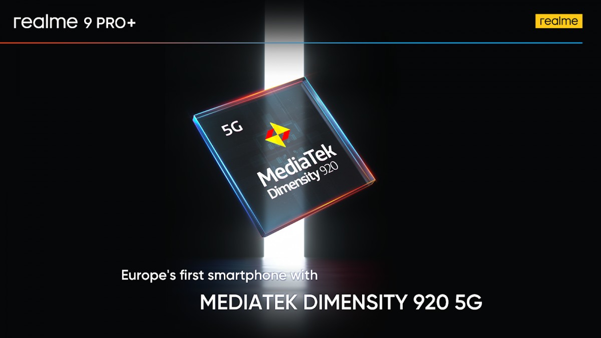 Dimensity 920 İşlemcili Realme 9 Pro+ Geliyor