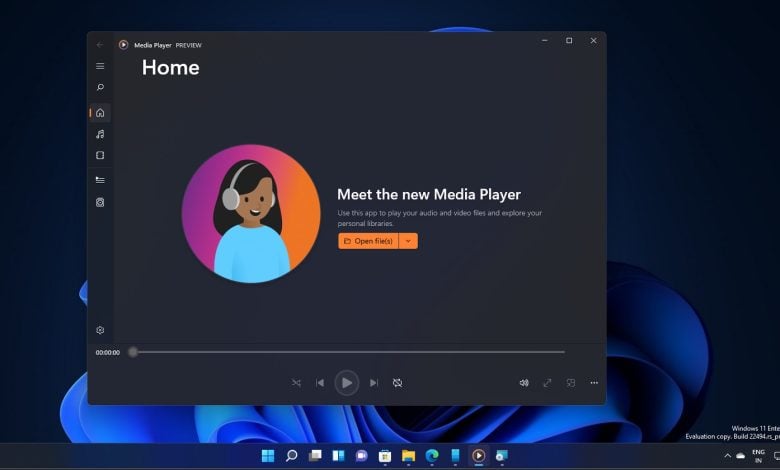 Windows 11 Media Player