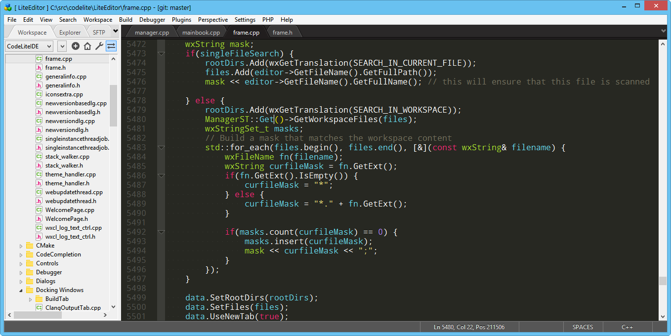 codelite, en iyi ide, en iyi 20 programlama ortamı, geliştirme ortamı