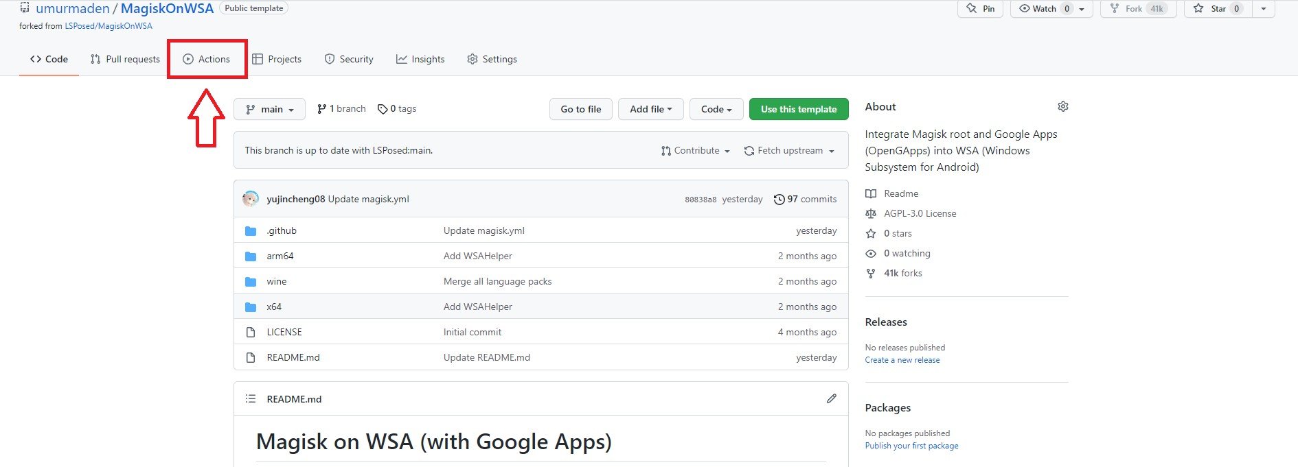 Windows Subsystem for Android