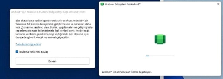 windows 11 WSA kurulumu