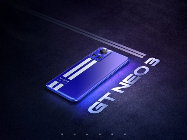 Realme GT Neo 3 resmi render