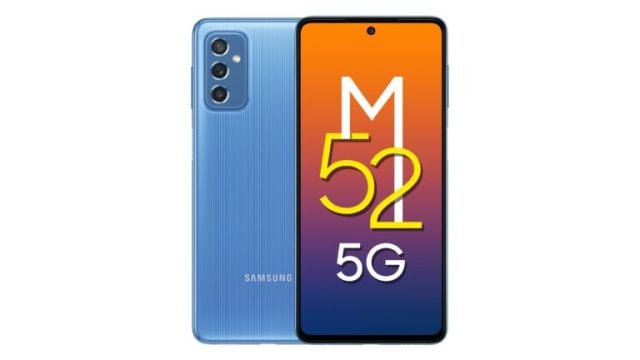 Galaxy M53 5G şarj adaptörü olmadan gelecek bir alt model görseli M52 5G