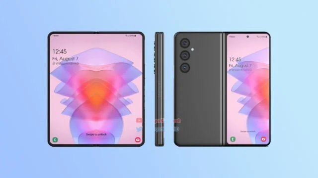 Samsung Galaxy Z Fold 4 Render