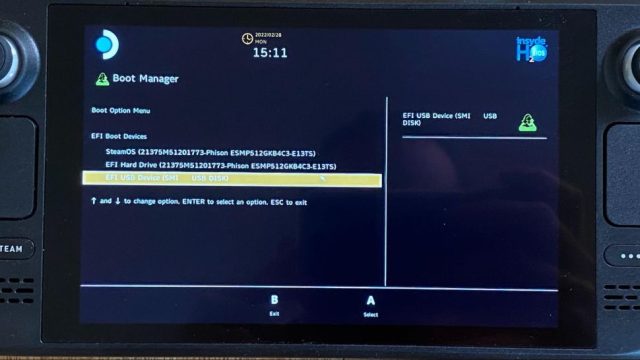 Steam Deck Boot Manager