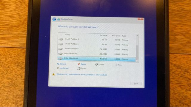 Windows 10 disk biçimlendirme