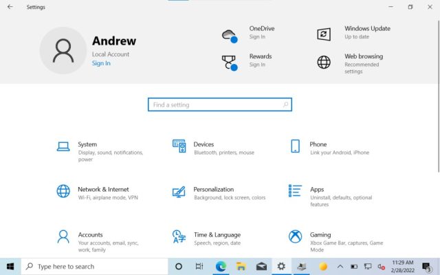 Steam Deck Windows 10 ayarlar