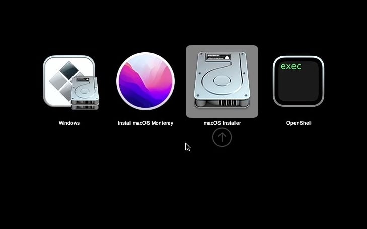OpenCore Boot Secimi