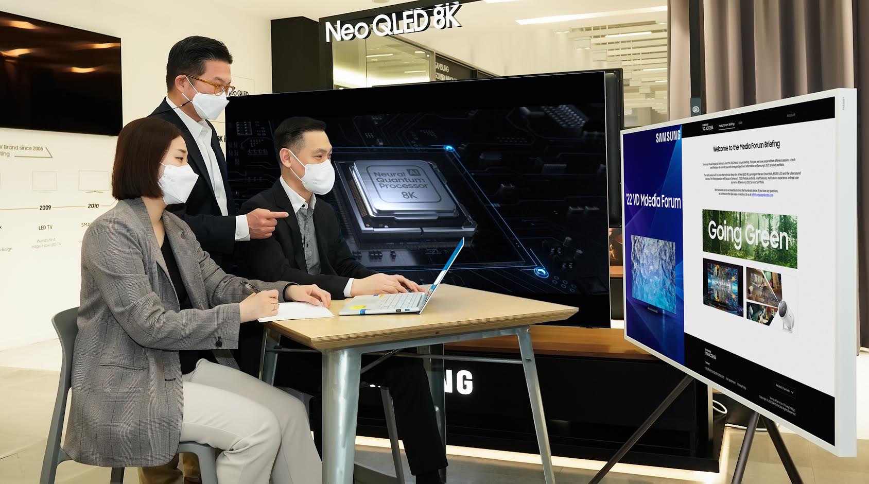 Samsung, Yeni TV ve Ekran İnovasyonlarını 2022 Media Forum’da Tanıttı