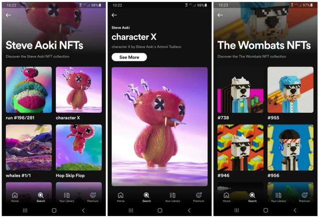 Spotify, Sanatçılar İçin NFT Sergileme Özelliğini Test Ediyor