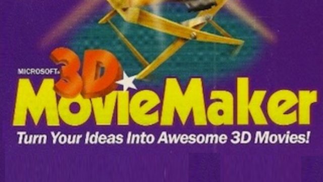 Windows 3D Movie Maker Open Source