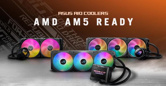 ASUS Sıvı Soğutma Sistemleri, AMD AM5 Anakartlarla Tam Uyumlu