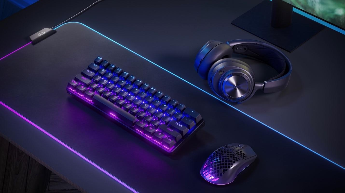 SteelSeries Apex Pro Mini ve Apex Pro Mini Kablosuz Klavye SteelSeries Apex Pro Mini ve Apex Pro Mini Kablosuz Klavye