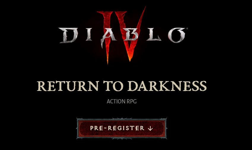 Diablo 4 Beta Testi Ön Kayıt