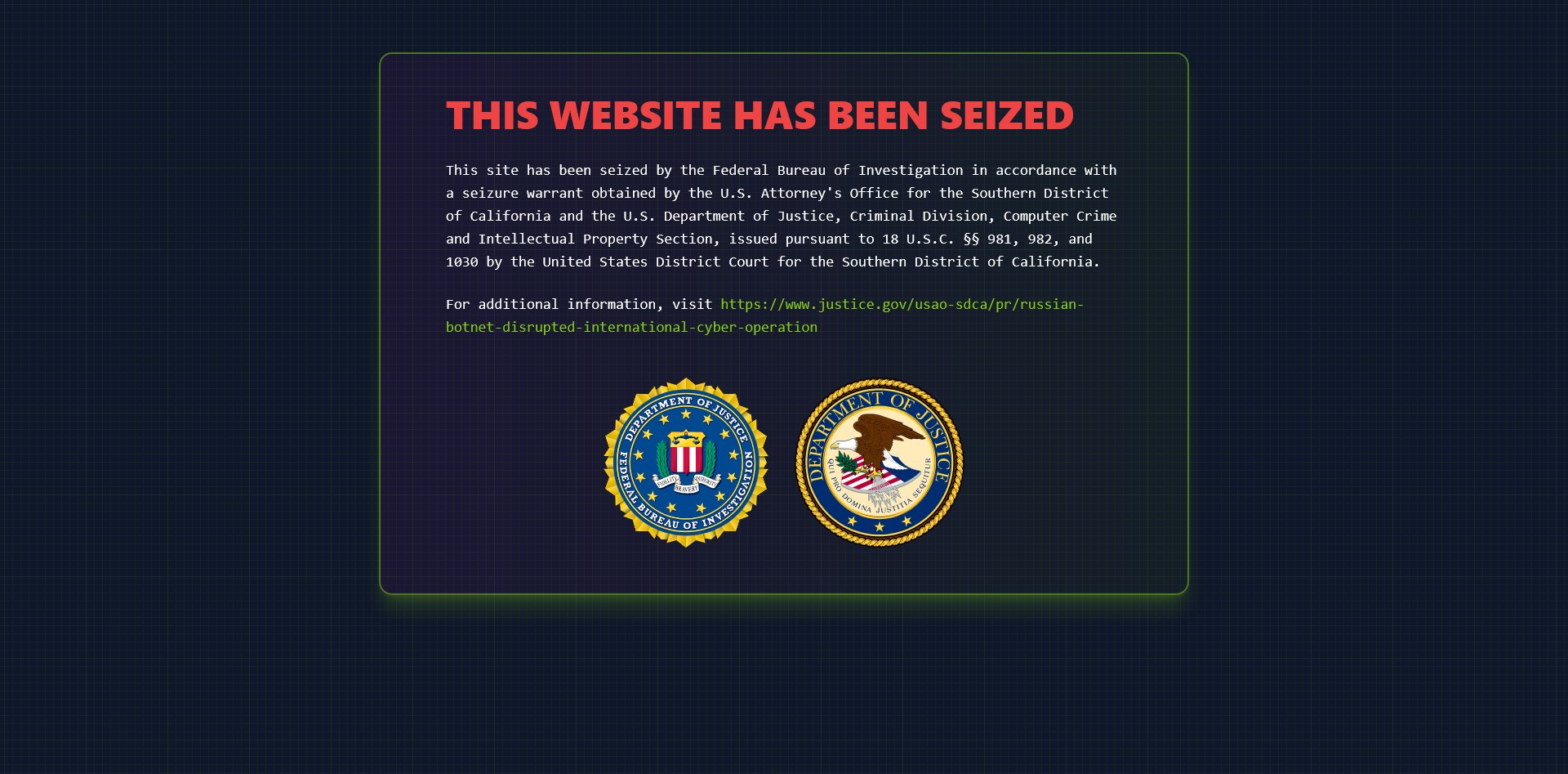rsocks, fbi rsocks, fbi