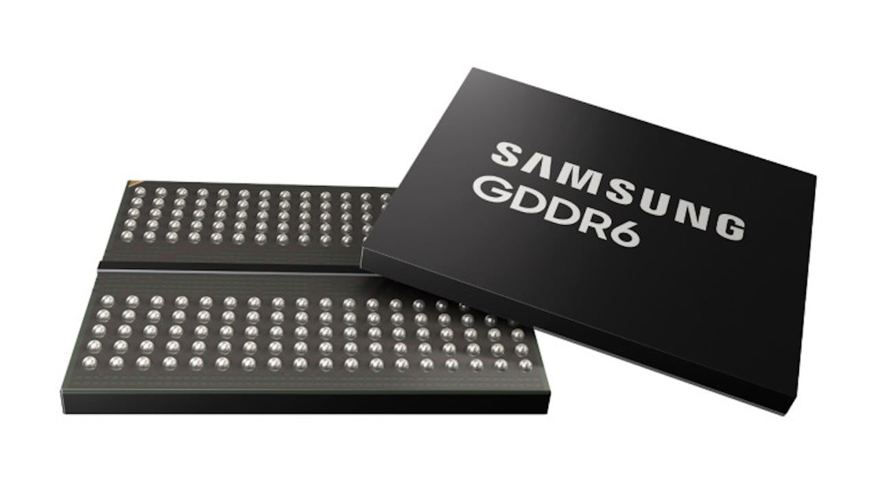 Samsung 24Gbps GDDR6 DRAM Samsung 24Gbps GDDR6 DRAM