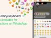 WhatsApp Mesaj Tepkileri emoji