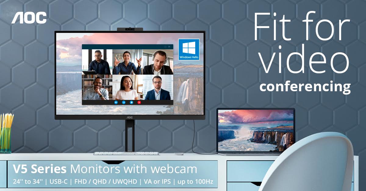 AOC V5 Serisi USB-C Monitör
