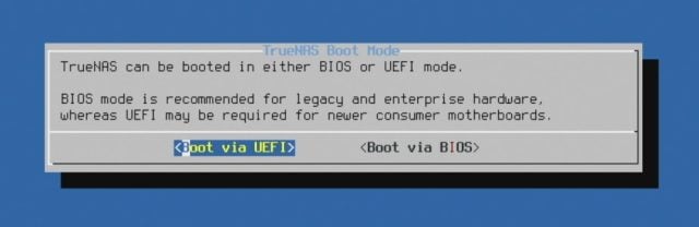 TrueNAS Boot Modu