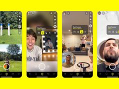 Snapchat Çift Kamera