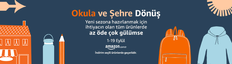 Amazon Okula ve Şehre Dönüş kampanyası