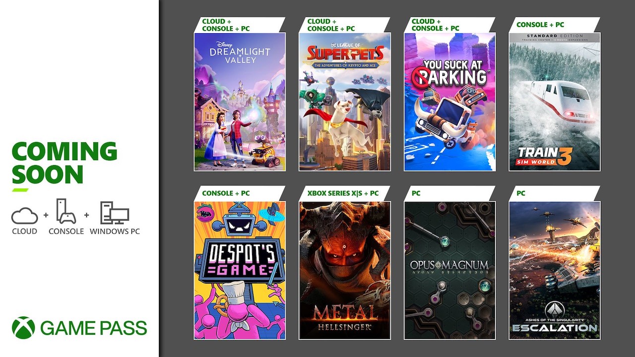 Xbox Game Pass Eylül 2022