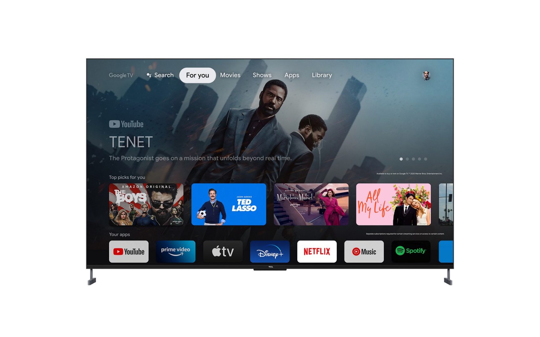 TCL C735 QLED Google TV