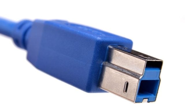 USB Tip-B bağlantı noktası.