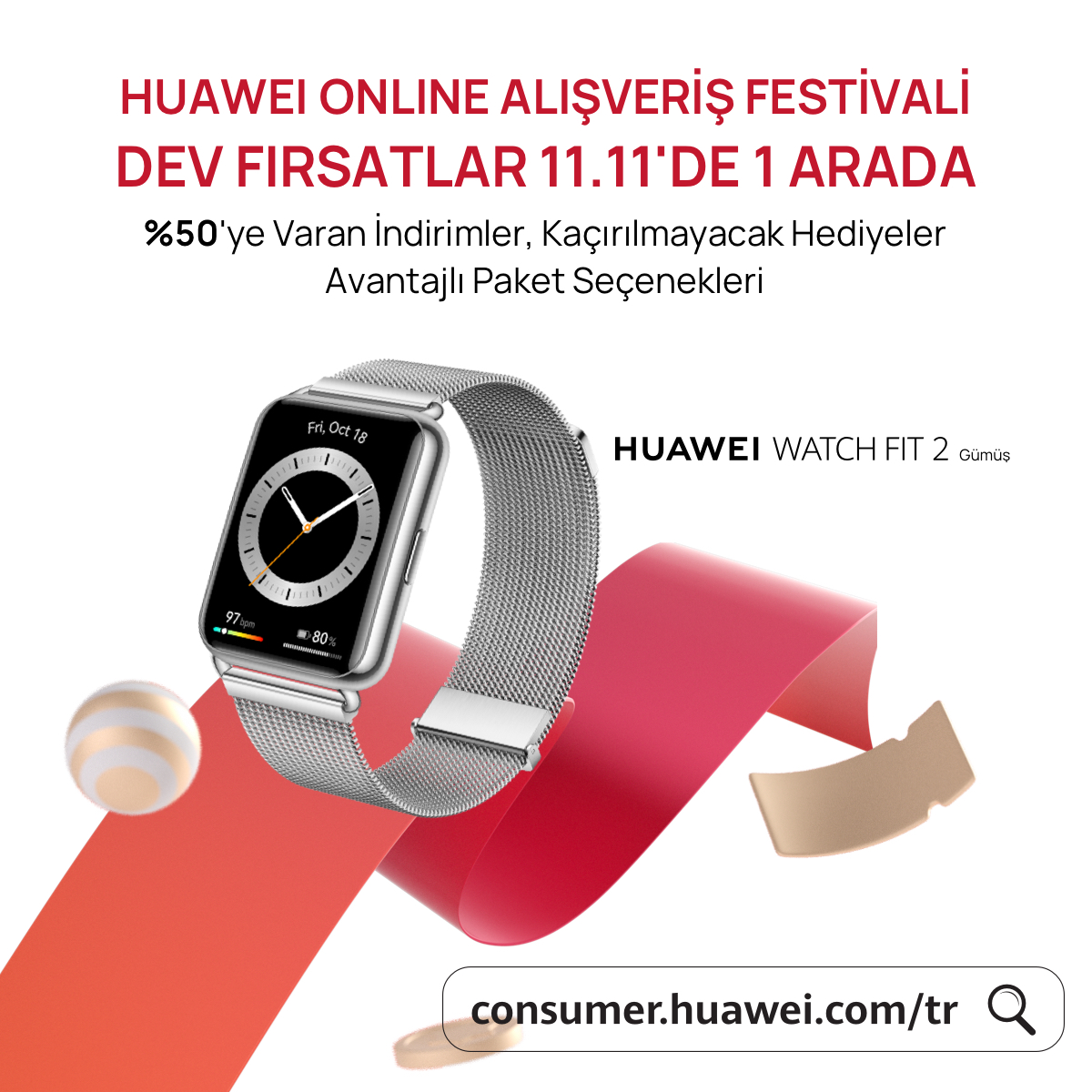 HUAWEI Watch Fit 2