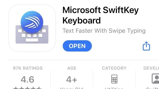 SwiftKey iOS
