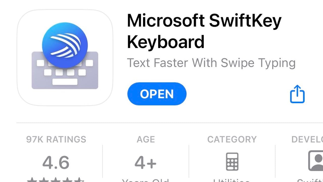 SwiftKey iOS