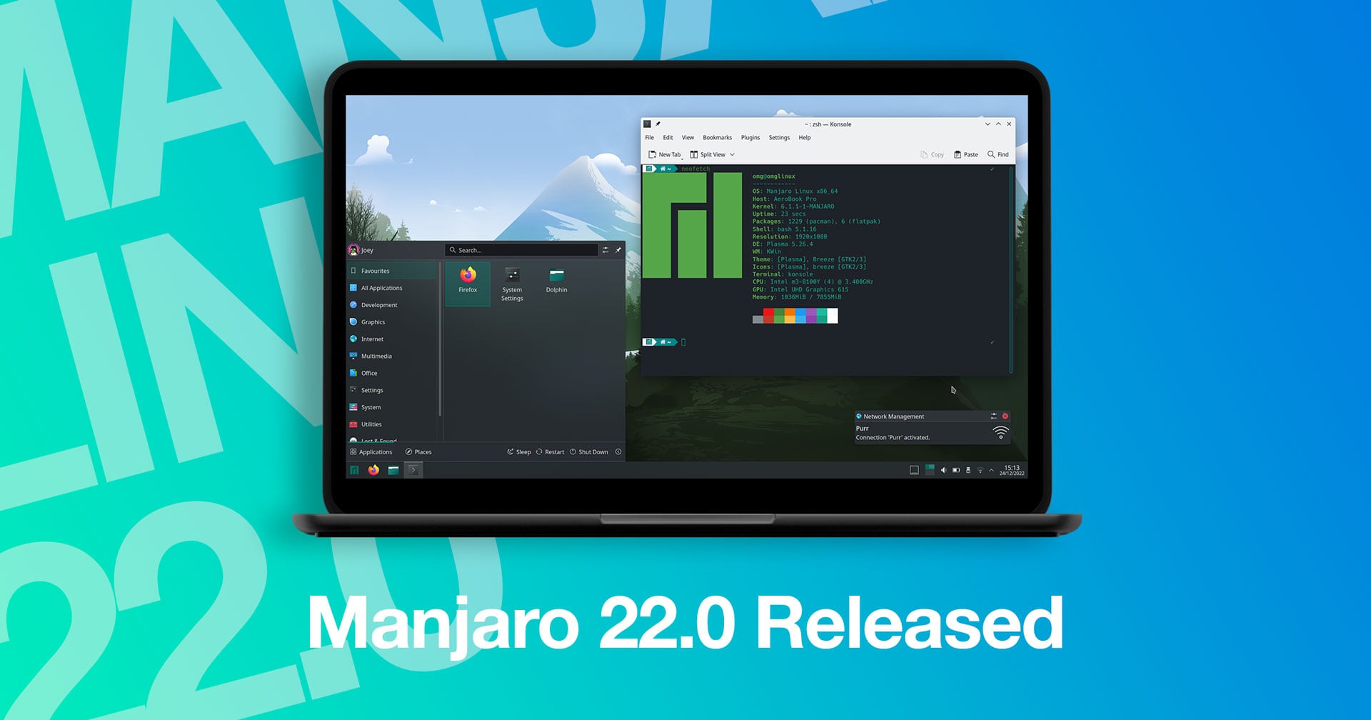 Manjaro 22.0