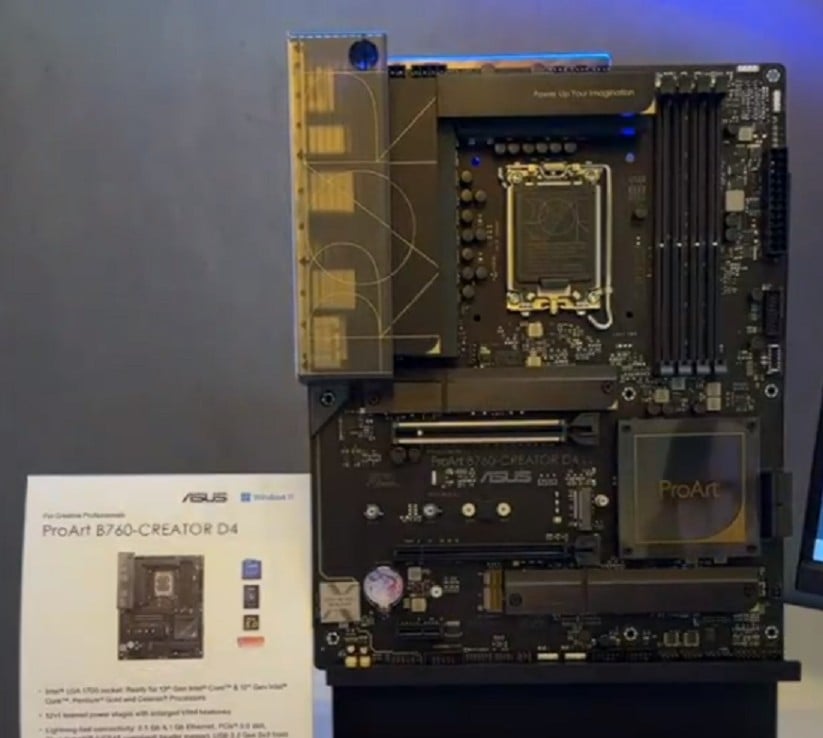 ASUS ProArt B760 Creator D4 Anakart