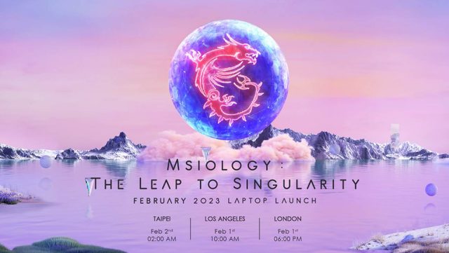 MSI Sanal Etkinliği MSIology: The Leap to Singularity ile RTX 40 Serisi Laptoplar Tanıtılıyor