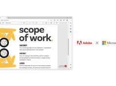 Microsoft Edge Adobe Acrobat PDF