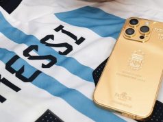 Messi Altın iPhone 14 Pro