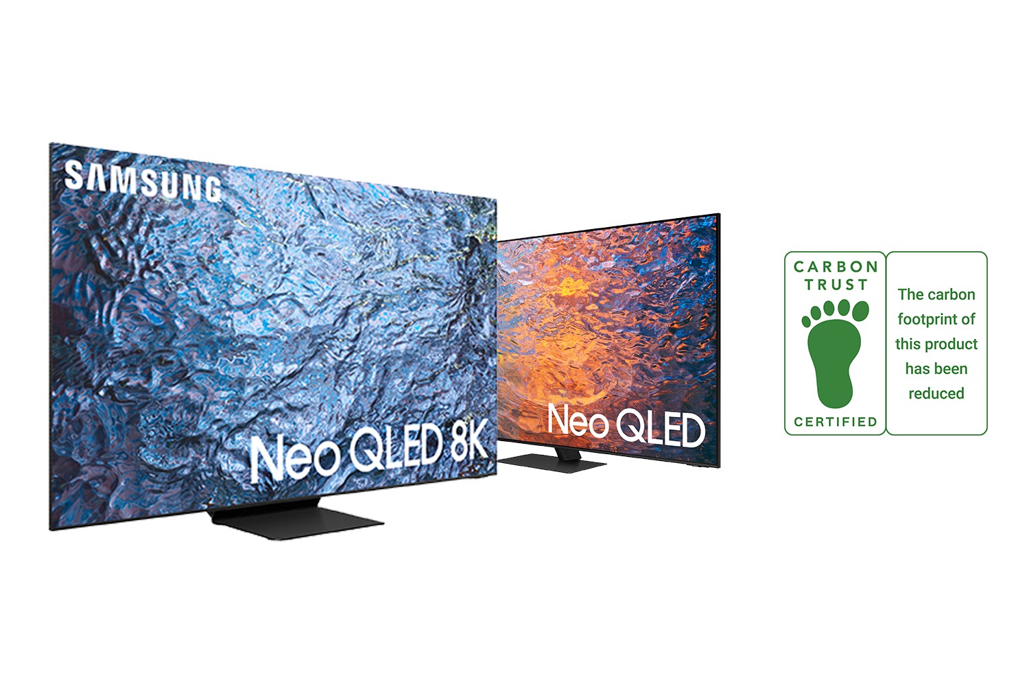 Samsung 2023 Neo QLED TV Serisi, Carbon Trust Düşük Karbon Sertifikası Aldı