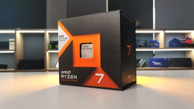 AMD Ryzen 7 7800X3D kutusu