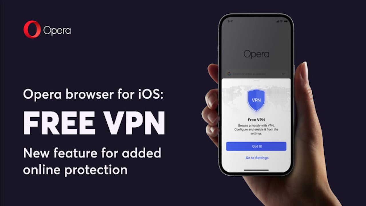 Opera VPN iPhone