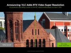 VLC NVIDIA RTX Video Super Resolution