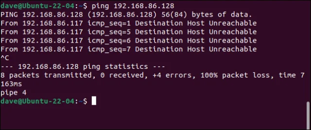 Ubuntu ping atarak IP tarama