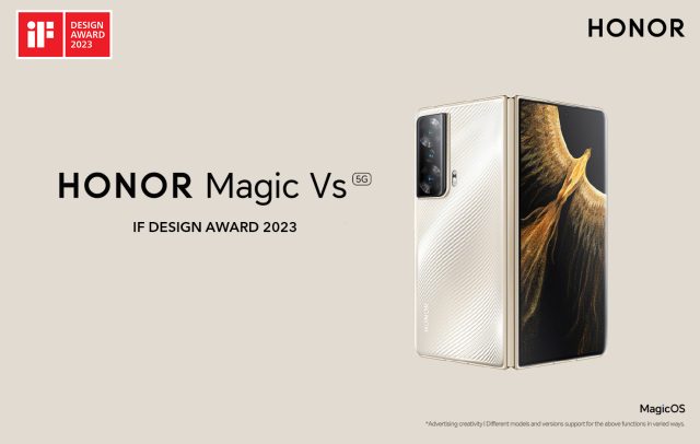 HONOR Magic Vs iF Tasarım Ödülü 2023