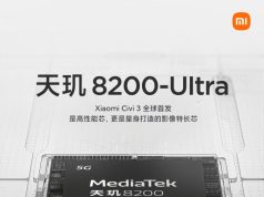 Xiaomi Civi 3, Dimensity 8200 Ultra