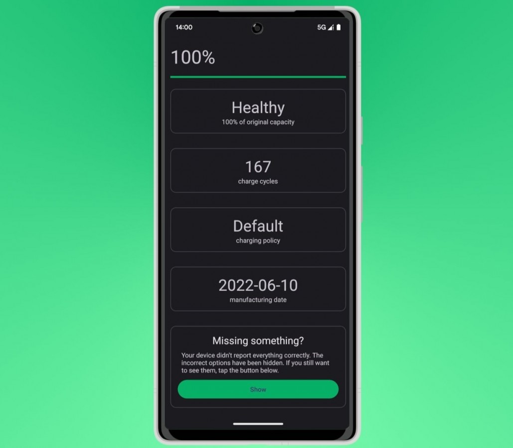 Android 14, Pil Sağlığı