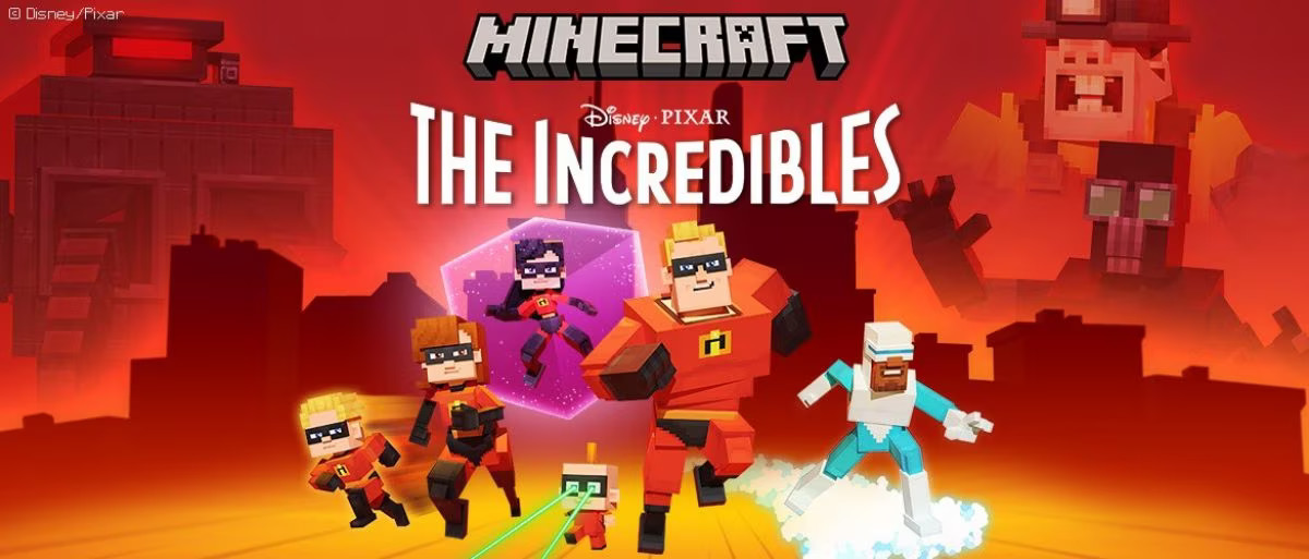 Minecraft The Incredibles Ailesini Konu Alan DLC'sini Tanıttı