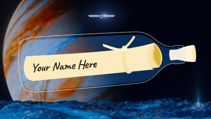 NASA Halktan Europa Clipper Görevi İçin İsimlerini Göndermelerini İstiyor