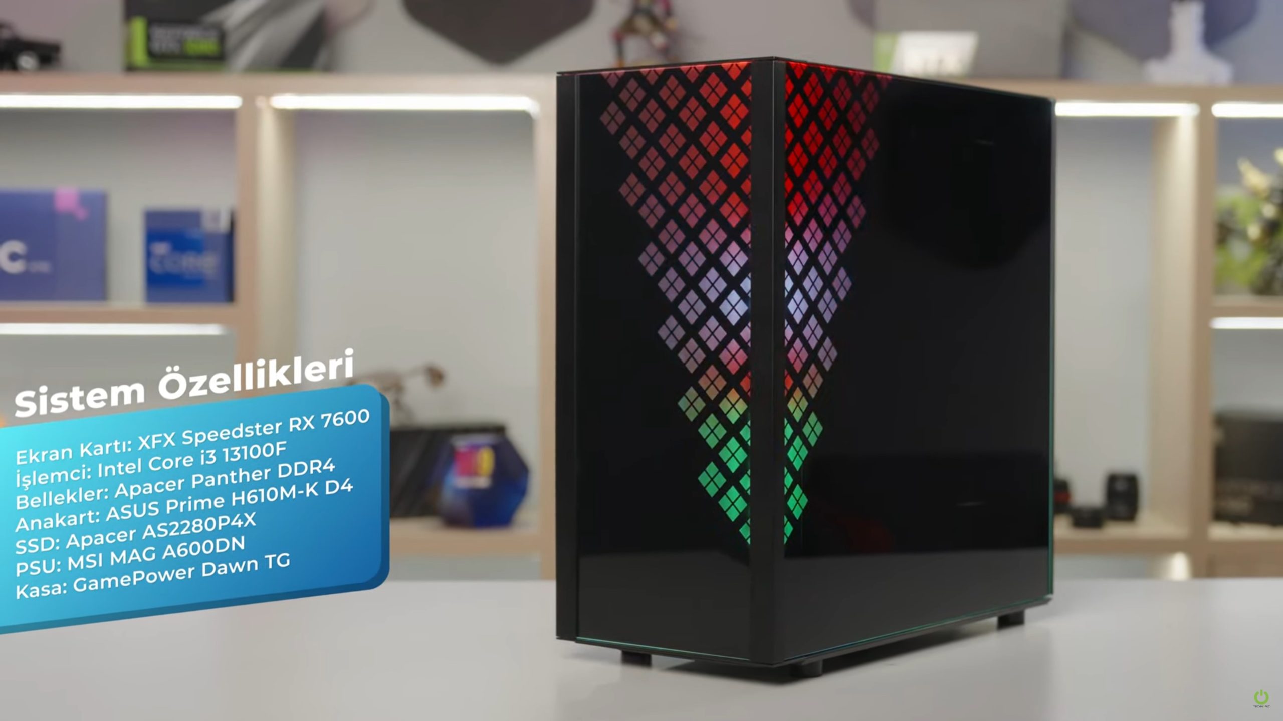 RX 7600 Oyun Bilgisayarı Testi | incehesap