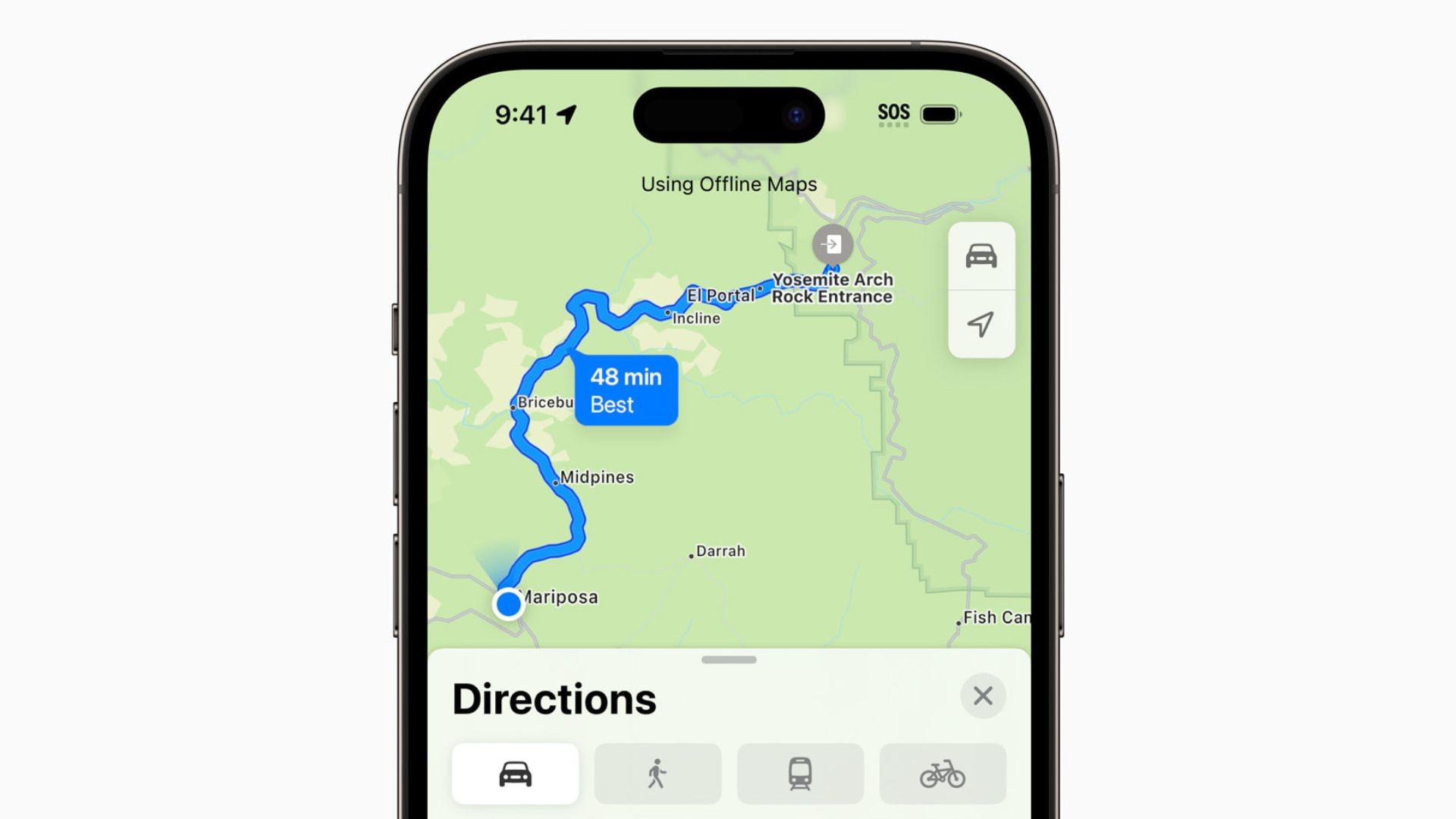 Apple Haritalar Çevrimdışı Navigasyon Özelliği Kazanıyor
