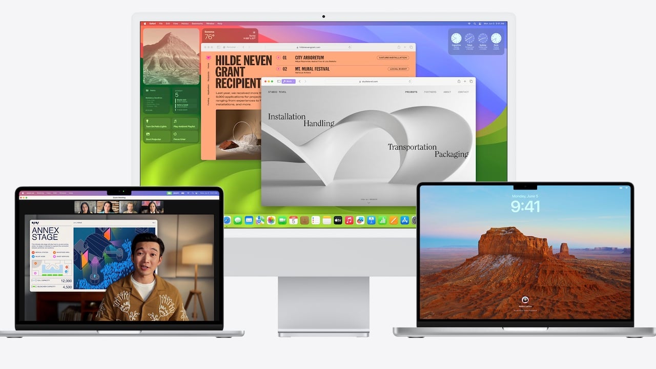 Intel Mac macOS Sonoma Özellikleri